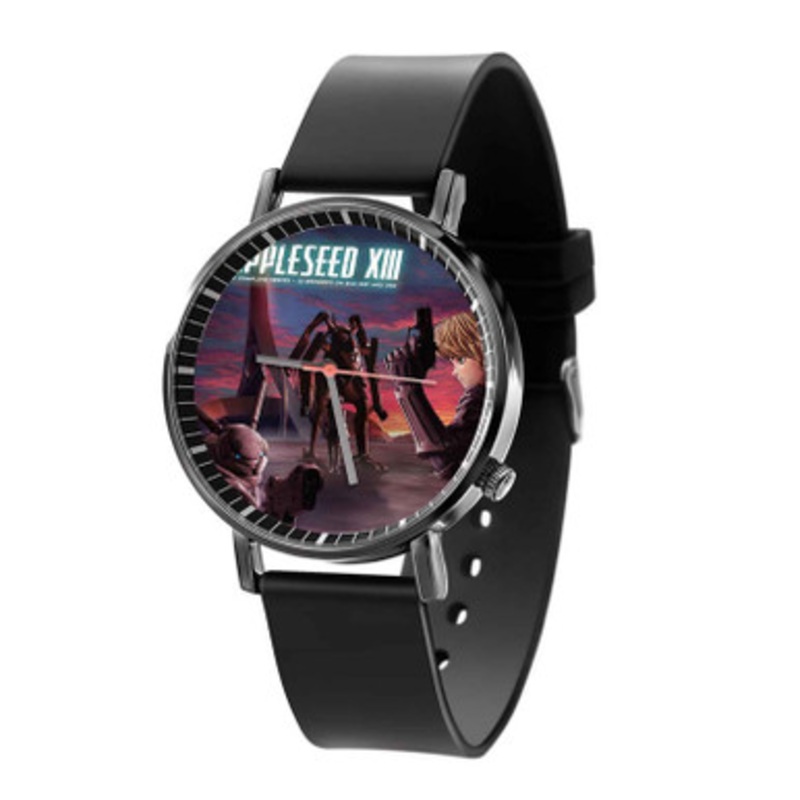 Appleseed XIII Art Black Quartz Watch Unisex With Premium Gift Box