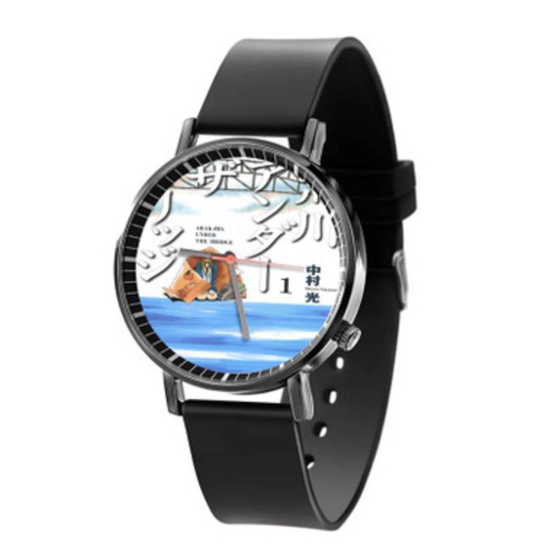 Arakawa Under the Bridge Black Quartz Watch With Premium Gift Box for Unisex