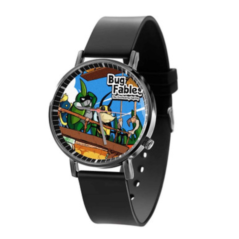 Bug Fables The Everlasting Sapling Black Quartz Watch Unisex With Premium Gift Box
