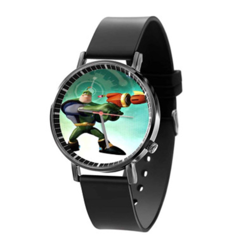 Captain Qwark Ratchet Clank Unisex Black Quartz Watch With Premium Gift Box