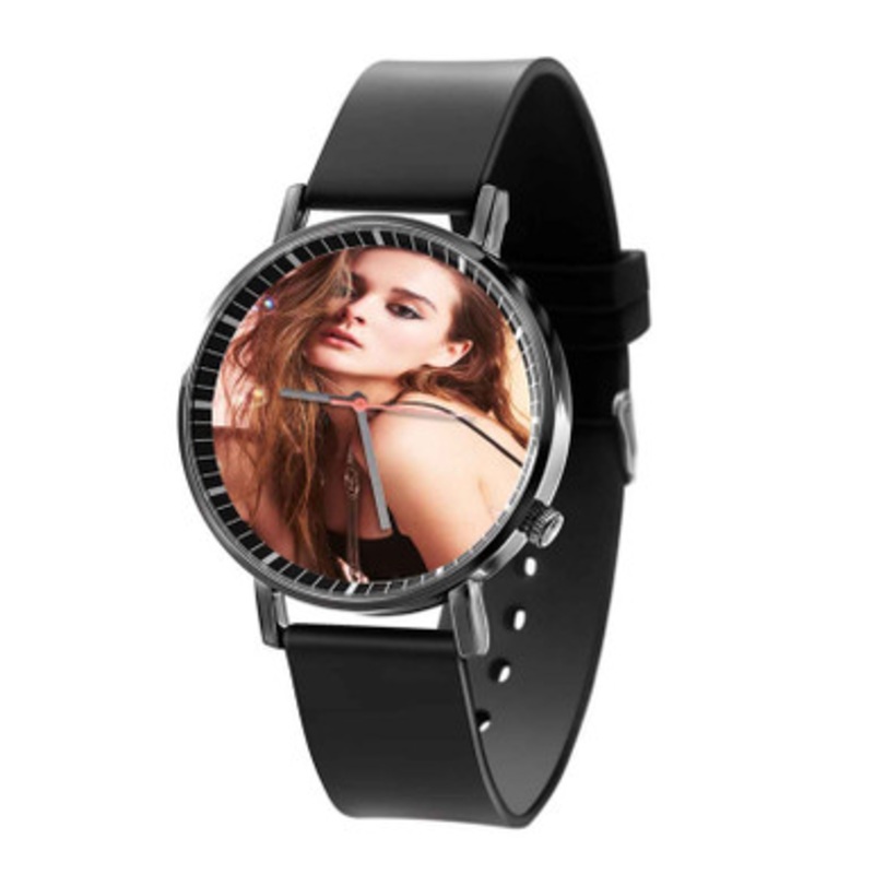 Charlotte Lawrence Black Quartz Watch Unisex With Premium Gift Box
