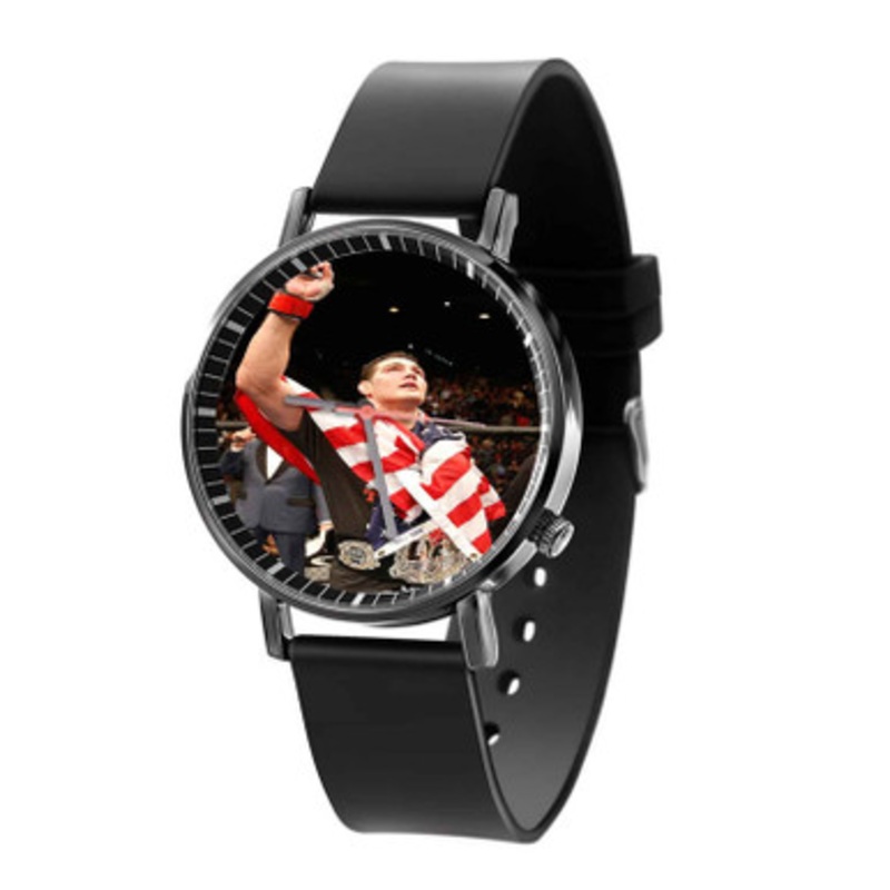 Chris Weidman UFC Art Black Quartz Watch Unisex With Premium Gift Box