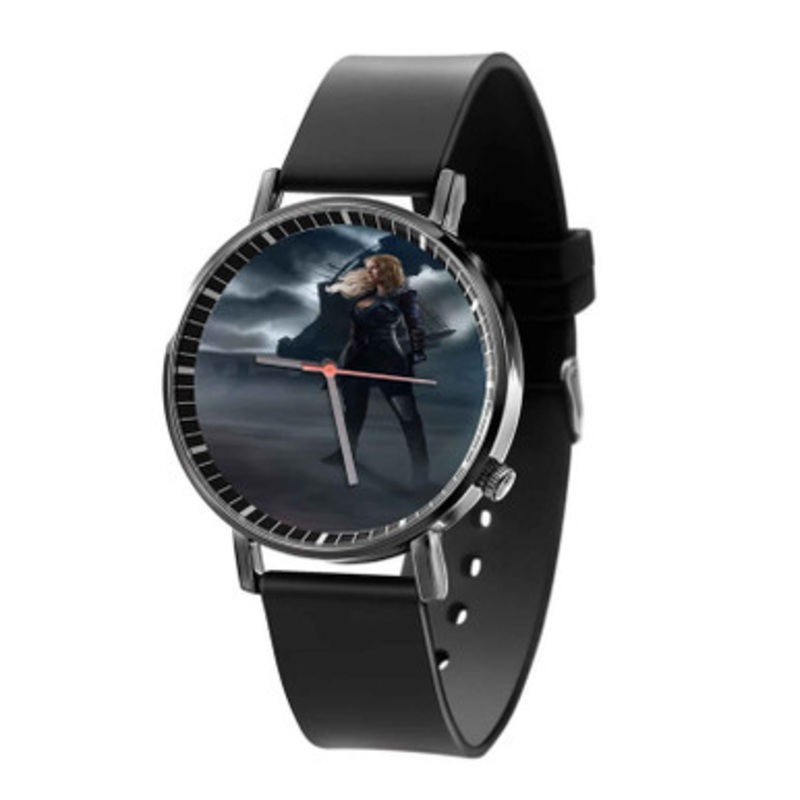Clarke Griffin The 100 Black Quartz Watch Unisex With Premium Gift Box
