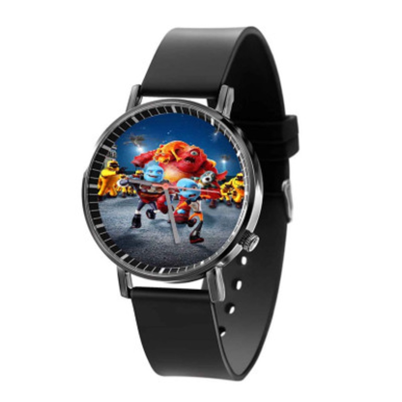Escape From Planet Earth Black Quartz Watch Unisex With Premium Gift Box