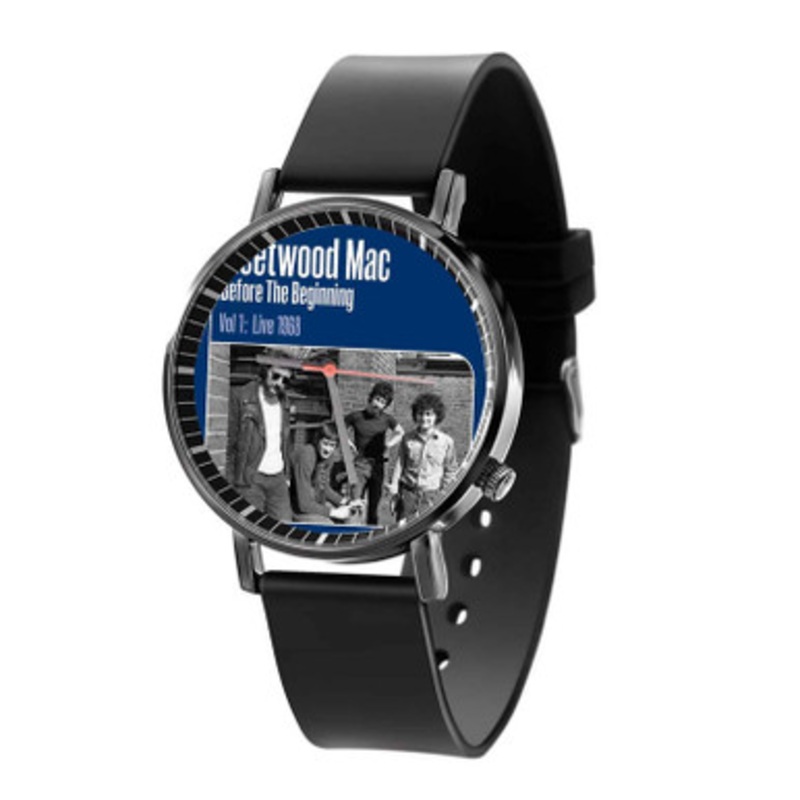 Fleetwood Mac Before the Beginning Black Quartz Watch Unisex With Premium Gift Box