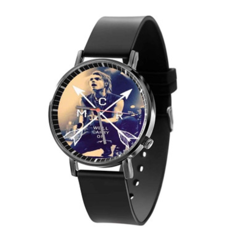Gerard Way My Chemical Romance 2 Black Quartz Watch Unisex With Premium Gift Box