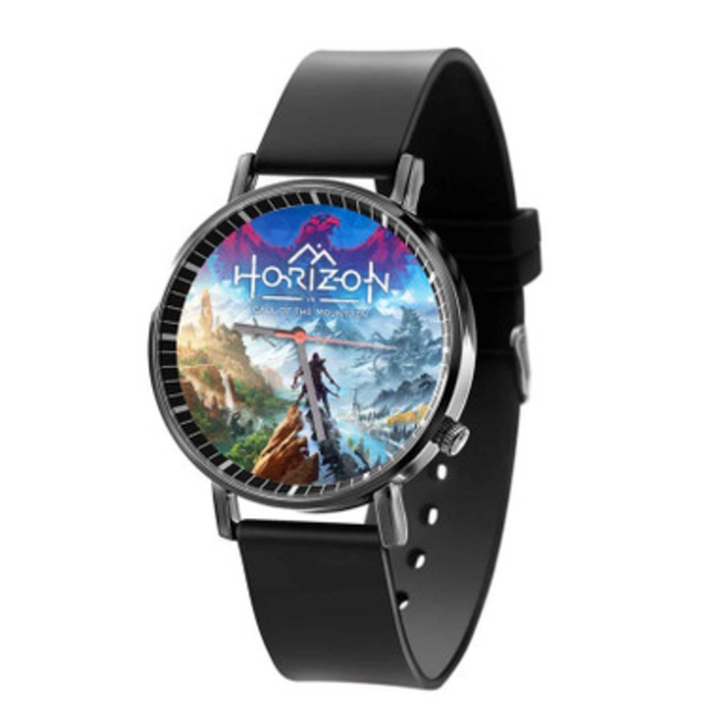 Horizon Call of the Mountain Black Quartz Watch Unisex With Premium Gift Box