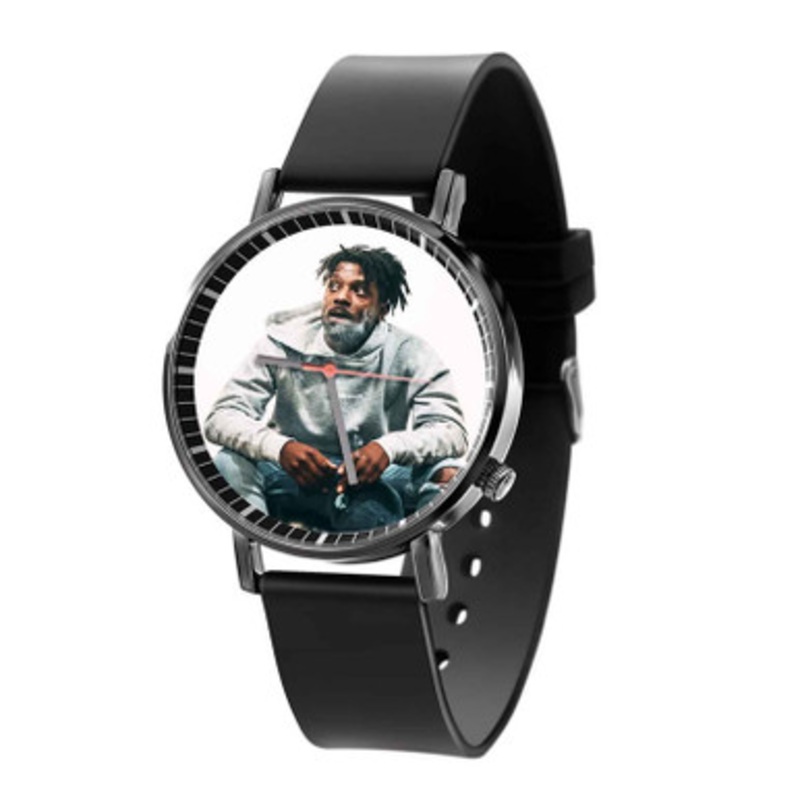 Isaiah Rashad Black Quartz Watch Unisex With Premium Gift Box