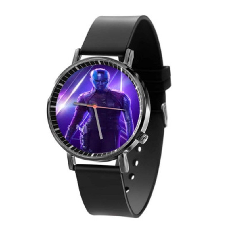Karen Gillan Nebula The Avengers Black Quartz Watch Unisex With Premium Gift Box