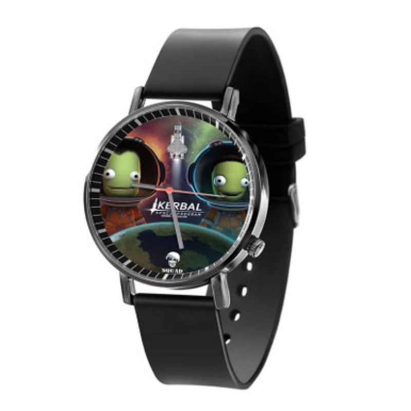Kerbal Space Program Enhanced Edition Black Quartz Watch With Premium Gift Box for Unisex