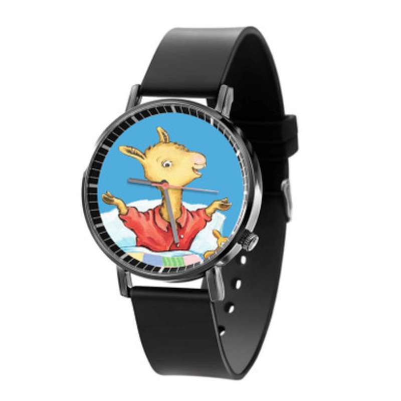 Llama Llama Black Quartz Watch Unisex With Premium Gift Box