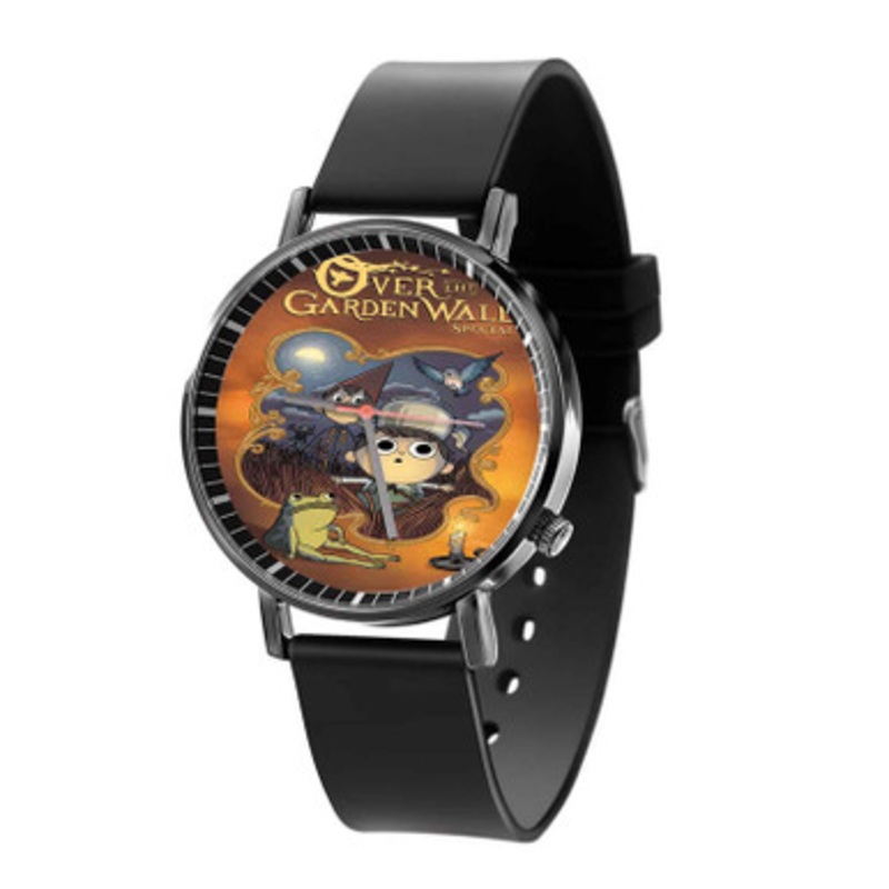 Over The Garden Wall Candle Black Quartz Watch Unisex With Premium Gift Box