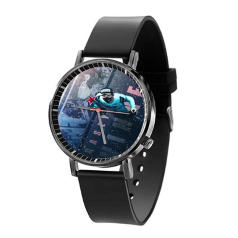 Pierre Gasly Black Quartz Watch Unisex With Premium Gift Box