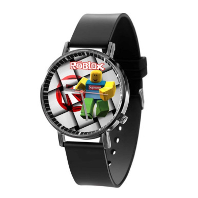 Roblox Black Quartz Watch Unisex With Premium Gift Box