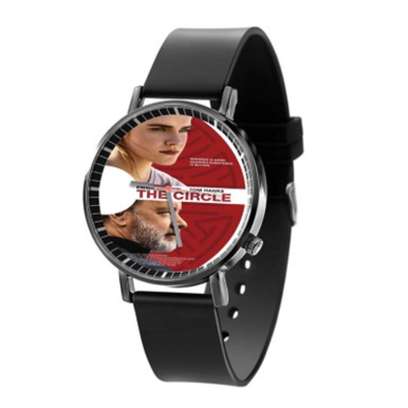 The Circle Black Quartz Watch Unisex With Premium Gift Box
