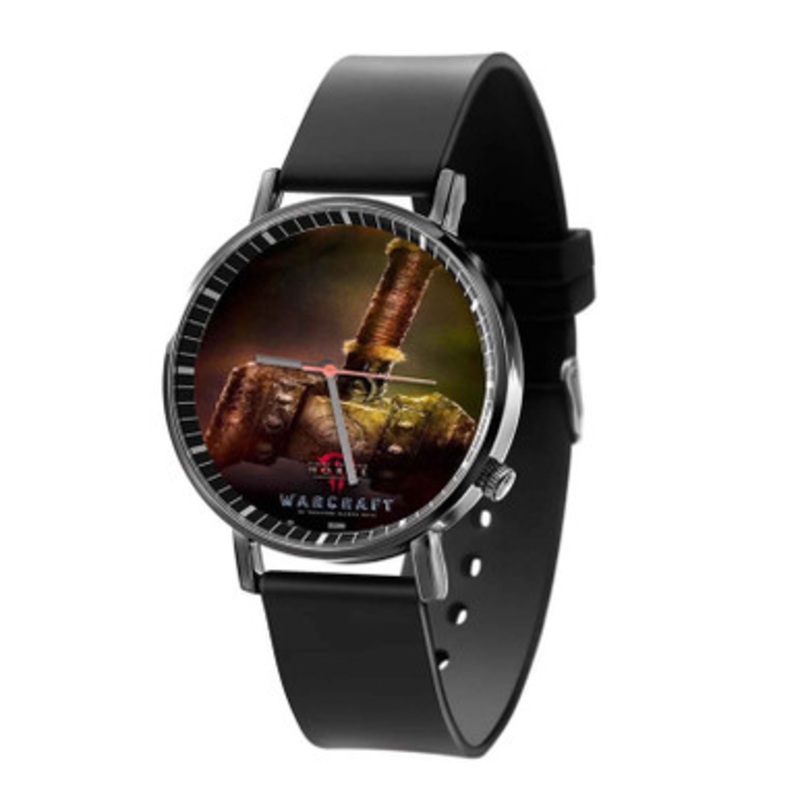 World of Warcraft Movie Black Quartz Watch Unisex With Premium Gift Box