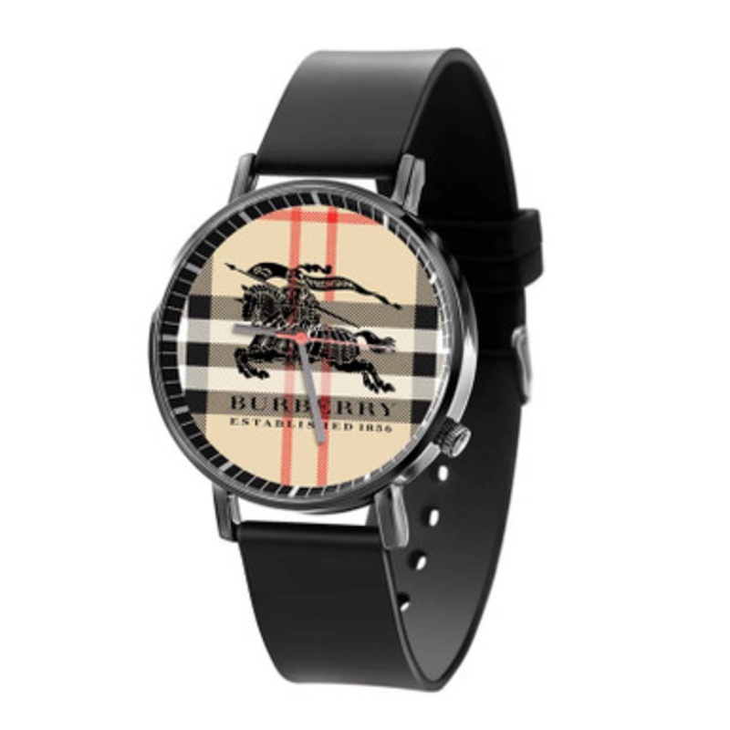 Burberry Black Quartz Watch Unisex With Premium Gift Box