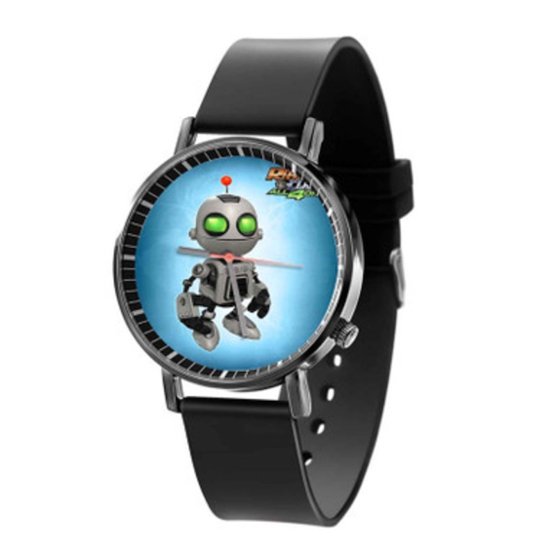 Clank from Ratchet Clank Unisex Black Quartz Watch With Premium Gift Box