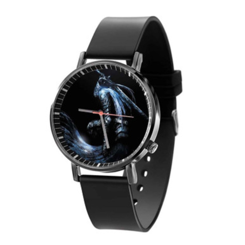 Dark Souls Shadow Black Quartz Watch Unisex With Premium Gift Box