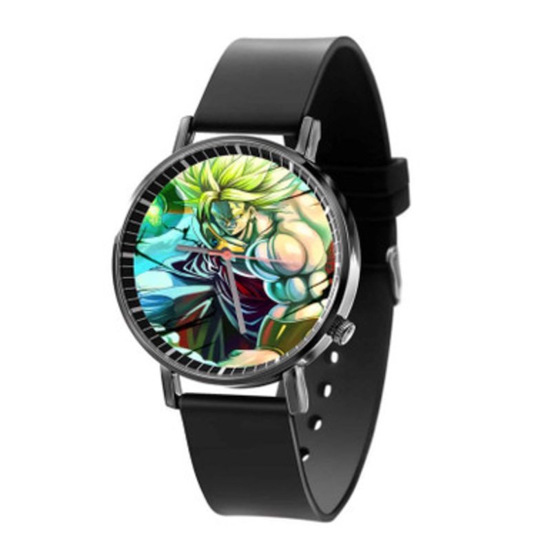 Dragon Ball Z Super Saiyan Broly Black Quartz Watch Unisex With Premium Gift Box