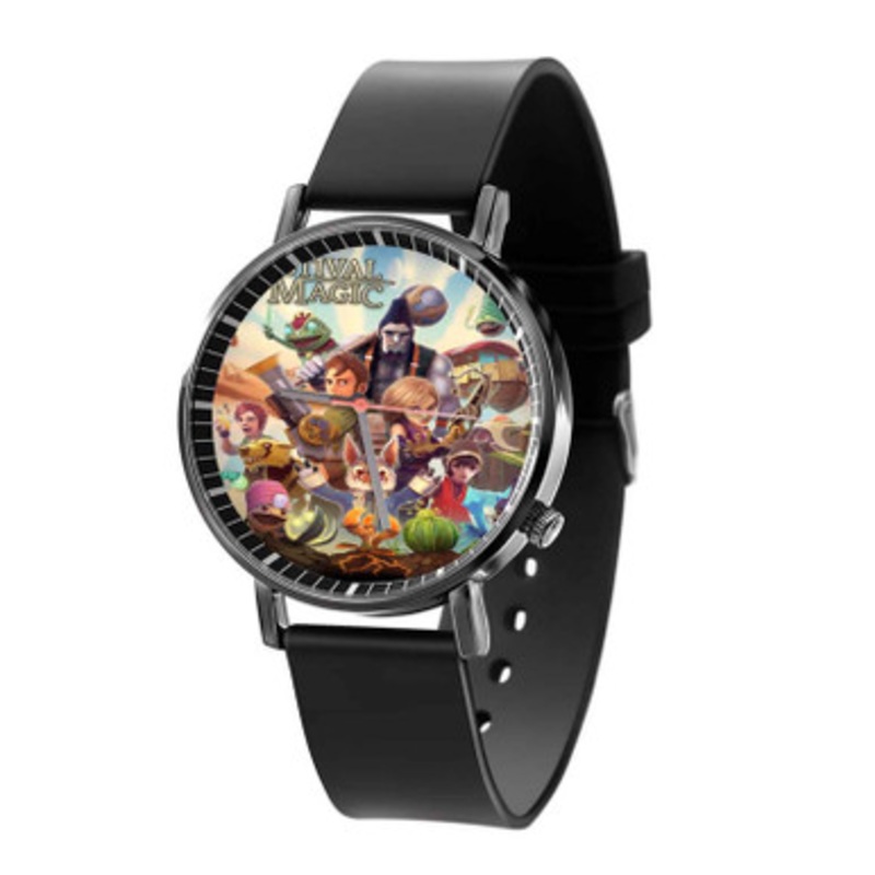 Earthlock Festival of Magic Unisex Black Quartz Watch With Premium Gift Box