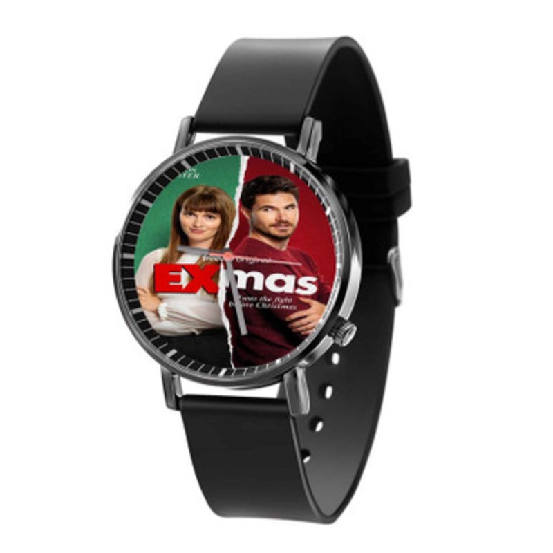 Exmas Movie Black Quartz Watch Unisex With Premium Gift Box