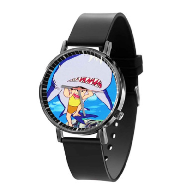 Future Boy Conan Art Unisex Black Quartz Watch With Premium Gift Box