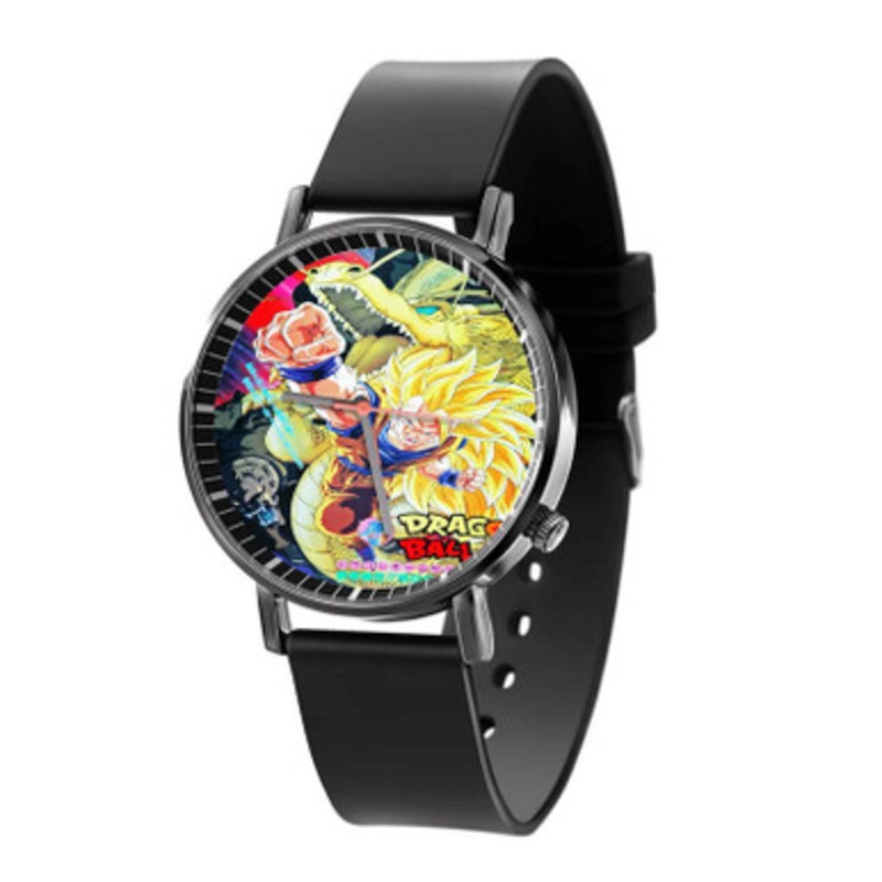 Goku Super Saiyan 3 Dragon Ball Z Black Quartz Watch Unisex With Premium Gift Box