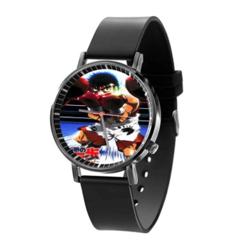 Hajime No Ippo Unisex Black Quartz Watch With Premium Gift Box