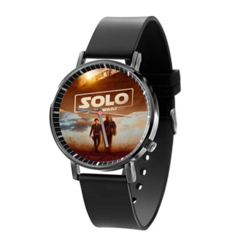 Han Solo poster movie star wars Black Quartz Watch Unisex With Premium Gift Box