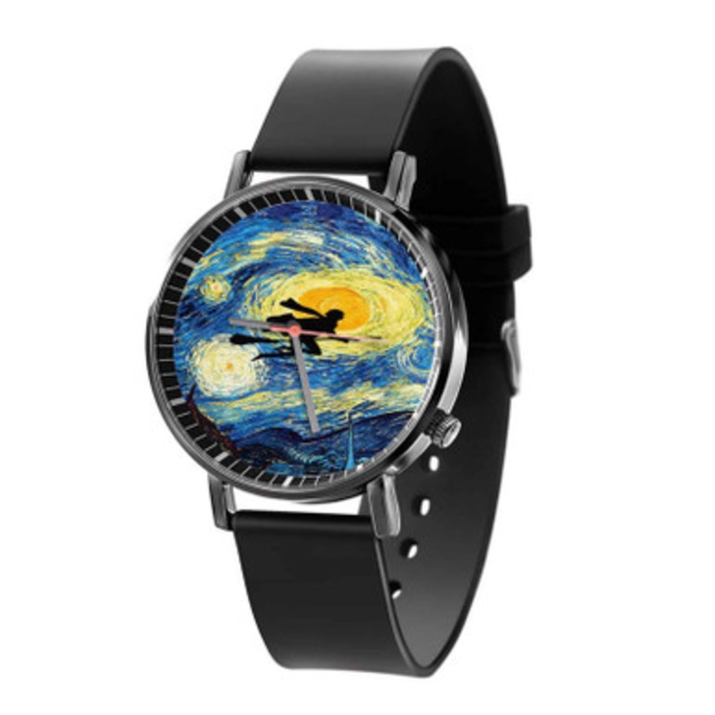 Harry Potter s Starry Night Black Quartz Watch Unisex With Premium Gift Box