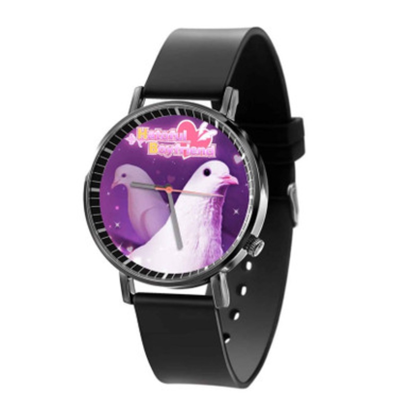 Hatoful Boyfriend Black Quartz Watch Unisex With Premium Gift Box