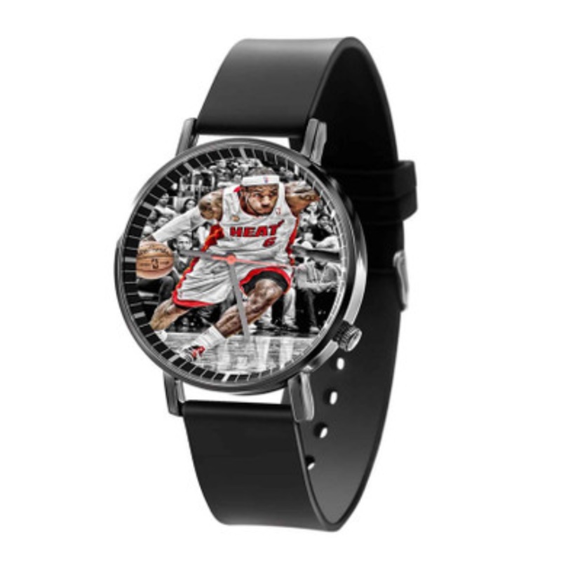 Lebron James Arts Black Quartz Watch Unisex With Premium Gift Box