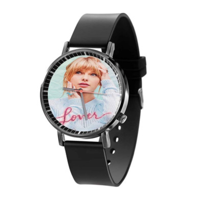 Lover Art Black Quartz Watch Unisex With Premium Gift Box