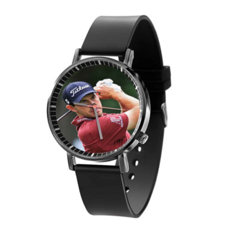 Patrick Cantlay Black Quartz Watch Unisex With Premium Gift Box