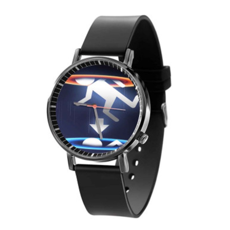 Portal 2 Unisex Black Quartz Watch With Premium Gift Box