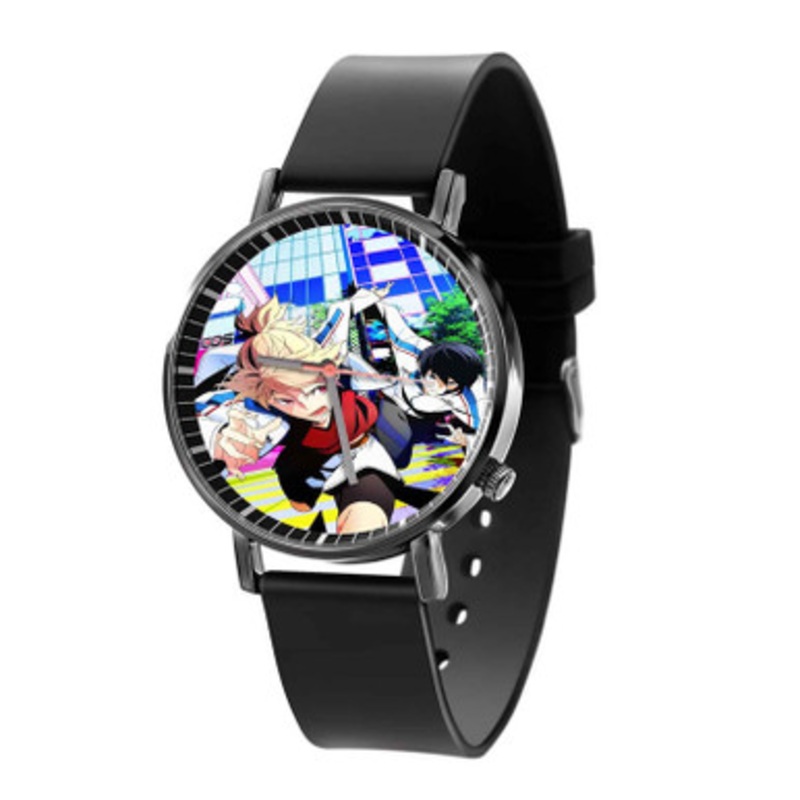 Prince of Stride Alternative Unisex Black Quartz Watch With Premium Gift Box