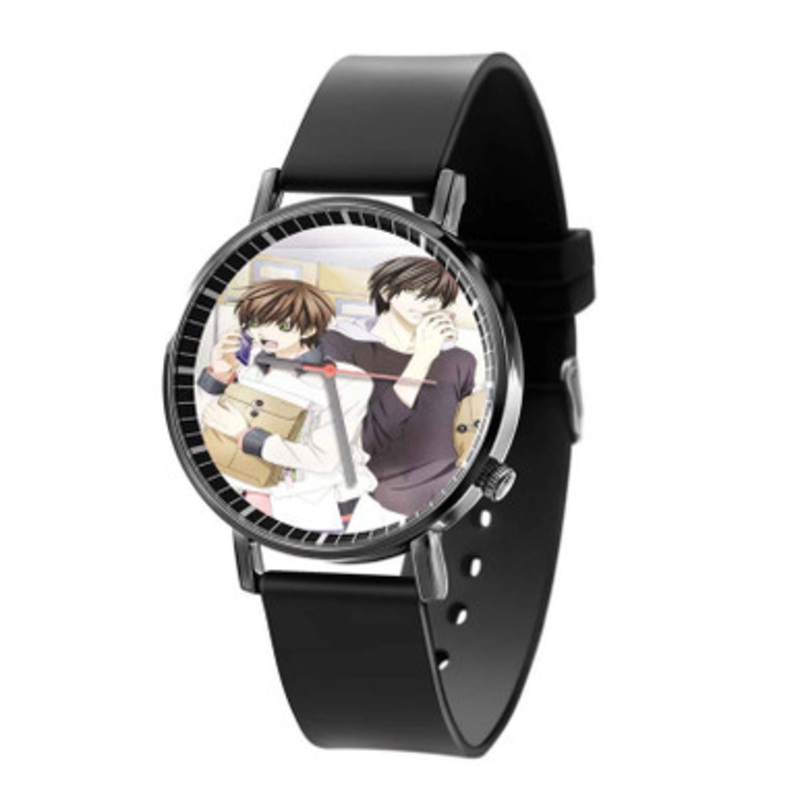 Sekai Ichi Hatsukoi Black Quartz Watch Unisex With Premium Gift Box