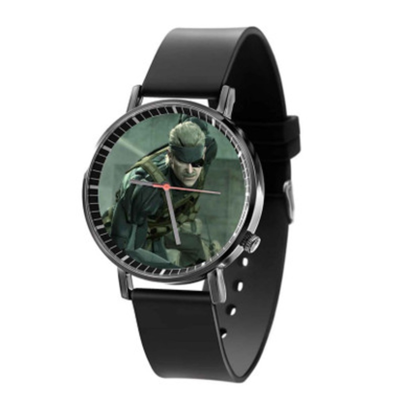 Solid Snake Metal Gear Unisex Quartz Watch With Premium Gift Box