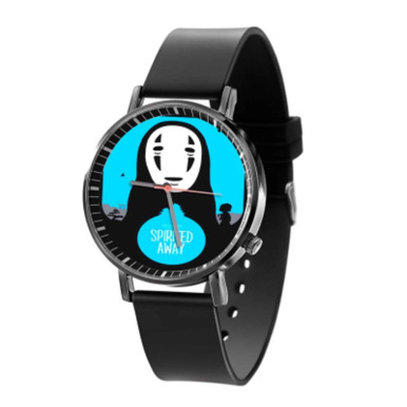 Spirited Away Studio Ghibli Black Quartz Watch Unisex With Premium Gift Box