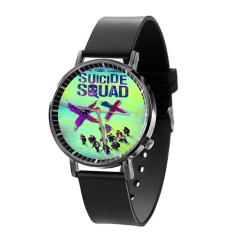 Suicide Squad XX Black Quartz Watch Unisex With Premium Gift Box