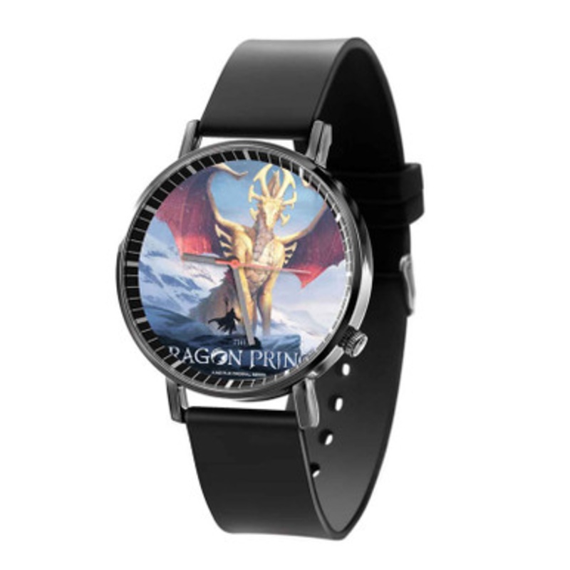 The Dragon Prince Black Quartz Watch Unisex With Premium Gift Box