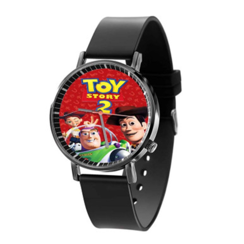 Toy Story 2 Black Quartz Watch Unisex With Premium Gift Box