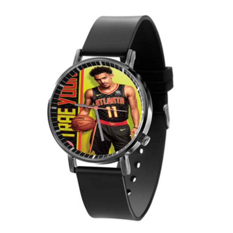 Trae Young Atlanta Hawks Black Quartz Watch Unisex With Premium Gift Box