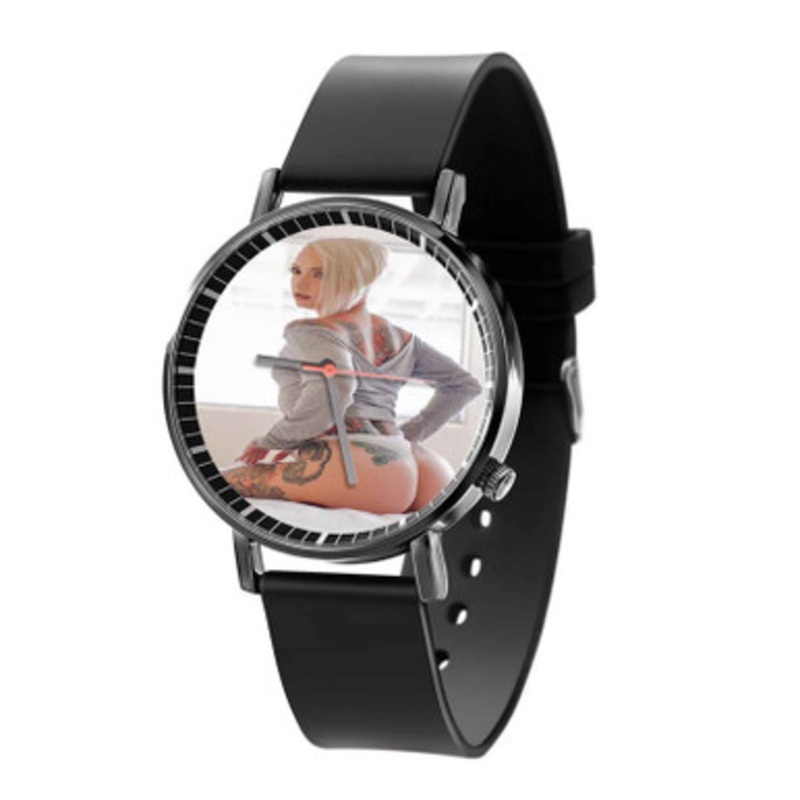 Vany Vicious Black Quartz Watch Unisex With Premium Gift Box