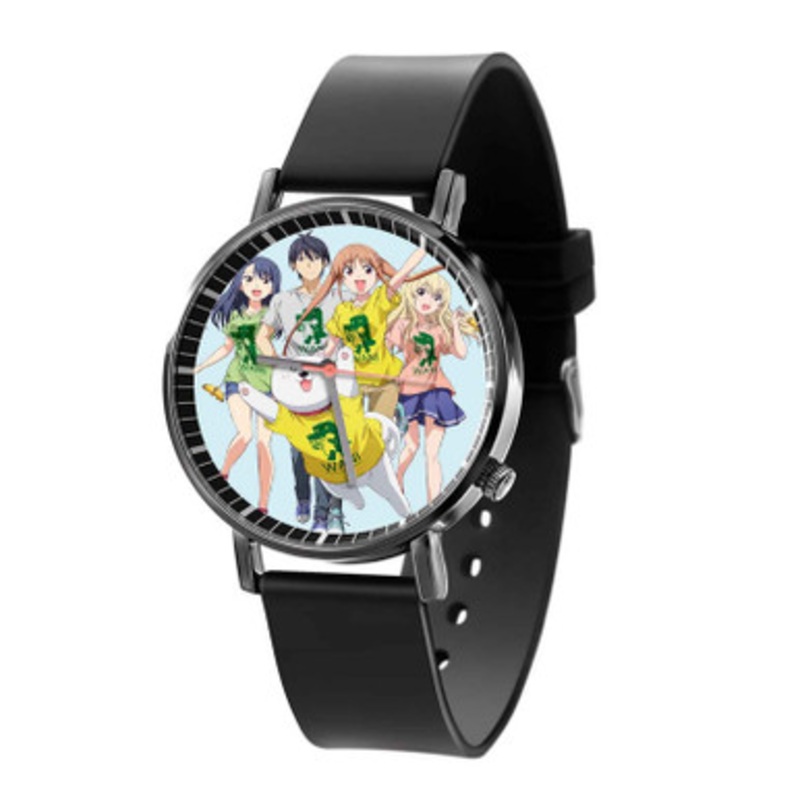 Aho Girl Black Quartz Watch Unisex With Premium Gift Box