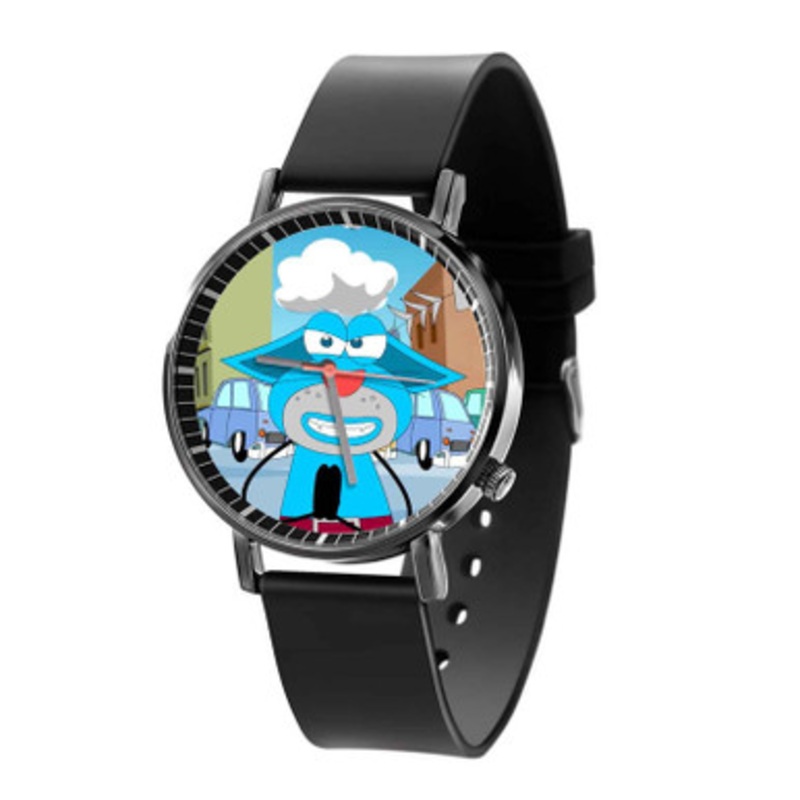 Cing Kus Blues Black Quartz Watch With Premium Gift Box for Unisex