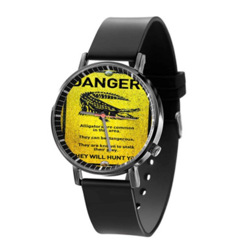 Crawl Danger Black Quartz Watch Unisex With Premium Gift Box
