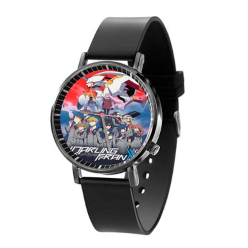 DARLING in the FRANXX Black Quartz Watch Unisex With Premium Gift Box
