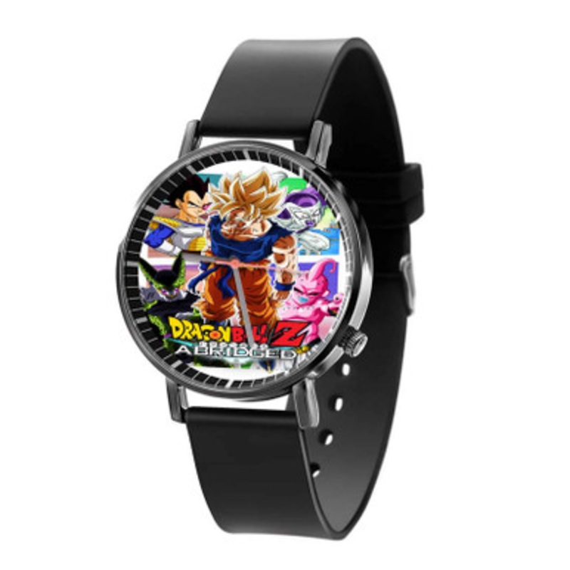 Dragon Ball Z Abridged Black Quartz Watch With Premium Gift Box for Unisex